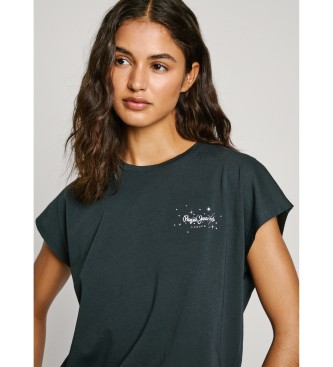 Pepe Jeans Camiseta Lorena negro