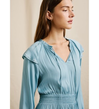 Pepe Jeans Robe Lotty bleue