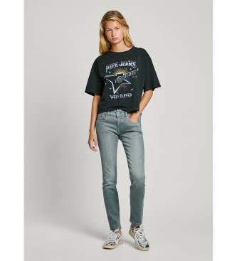 Pepe Jeans Koszulka Louise czarna