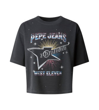 Pepe Jeans T-shirt Louise preta