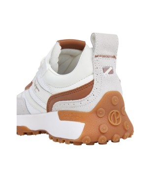 Pepe Jeans Lucky Class Leder Turnschuhe wei