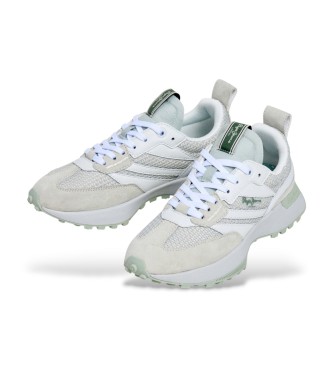 Pepe Jeans Niebieskie kapcie z dzianiny Lucky