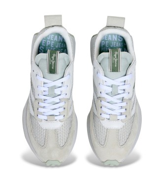 Pepe Jeans Niebieskie kapcie z dzianiny Lucky