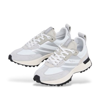 Pepe Jeans Lucky Original Leder Sneakers grau