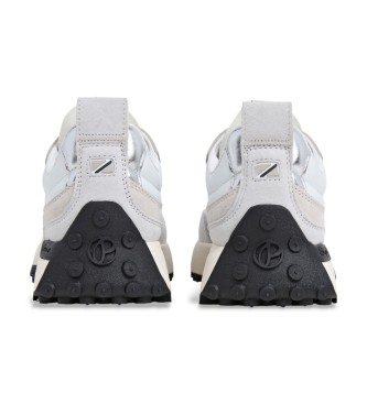 Pepe Jeans Lucky Original Leder Sneakers grau