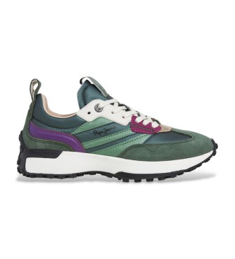 Pepe Jeans Sneakers verdi Lucky Shiny
