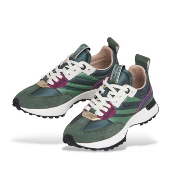Pepe Jeans Sneakers verdi Lucky Shiny