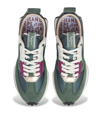 Pepe Jeans Sneakers verdi Lucky Shiny