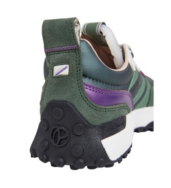 Pepe Jeans Sneakers verdi Lucky Shiny