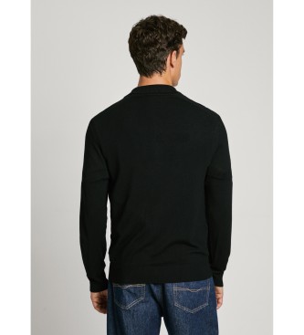 Pepe Jeans Pulover Sodobna črna