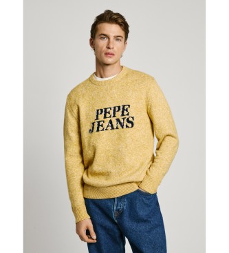 Pepe Jeans Luka pulover rumene barve