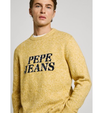 Pepe Jeans Luka pulover rumene barve