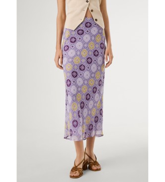Pepe Jeans Spódnica Luly liliowa