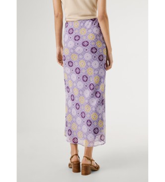 Pepe Jeans Spódnica Luly liliowa