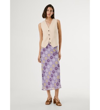 Pepe Jeans Spódnica Luly liliowa