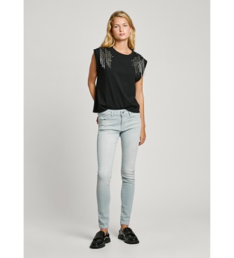 Pepe Jeans Lydia T-shirt zwart