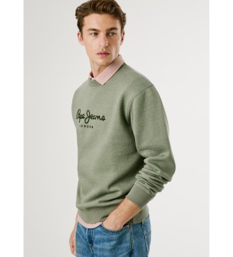 Pepe Jeans Felpa verde mlange Macbeth