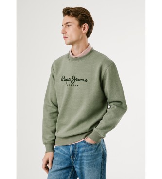 Pepe Jeans Felpa verde mlange Macbeth