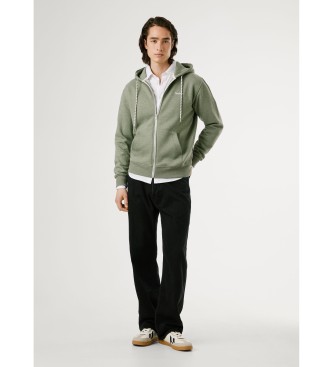 Pepe Jeans Sweatshirt Macbeth Melange Zip green
