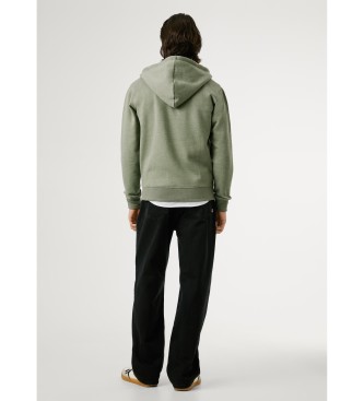 Pepe Jeans Sweatshirt Macbeth Melange Zip green