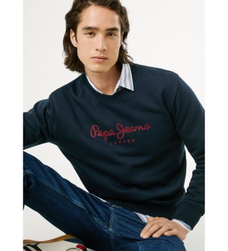 Pepe Jeans Sweatshirt Macbeth Plain navy