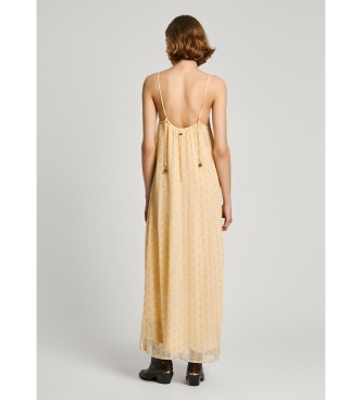 Pepe Jeans Robe jaune de Madonna