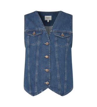 Pepe Jeans Maeve Weste blau