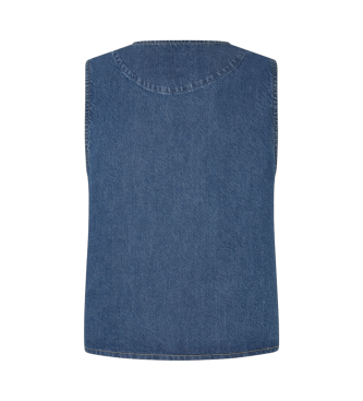 Pepe Jeans Gilet Maeve bleu