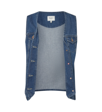 Pepe Jeans Maeve Weste blau