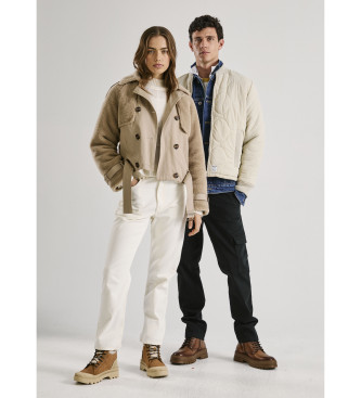 Pepe Jeans Giubbotto bomber beige Malabar