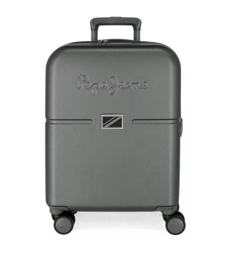 Pepe Jeans Cabin size Accent hard sided suitcase black -40x55x20cm