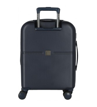 Pepe Jeans Pepe Jeans Cabin Baggage Accent navy erweiterbar hart gepackt 55cm schwarz