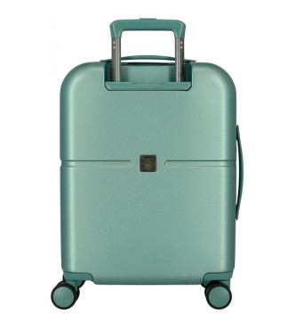 Pepe Jeans Evidenzia la valigia da cabina rigida 55 cm verde