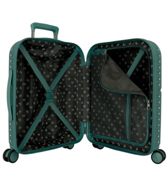 Pepe Jeans Evidenzia la valigia da cabina rigida 55 cm verde