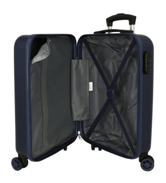 Pepe Jeans Tom cabin suitcase rigid 55 cm marine