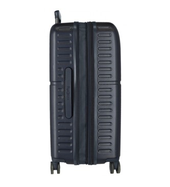 Pepe Jeans Medium stiv marinebl kuffert -48x70x28cm