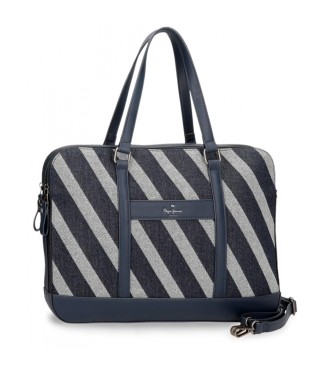 Pepe Jeans Pepe Jeans Celine navy computer briefcase