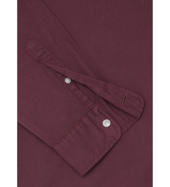 Pepe Jeans Srajca Manley bordo barve