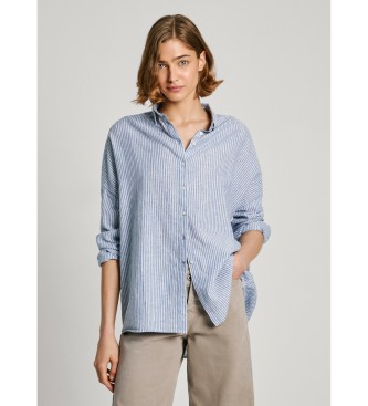 Pepe Jeans Camisa azul Marcel