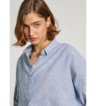 Pepe Jeans Camisa azul Marcel