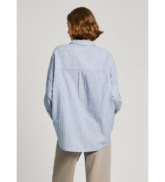 Pepe Jeans Camisa azul Marcel