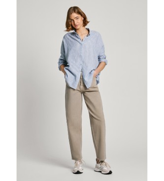 Pepe Jeans Camisa azul Marcel