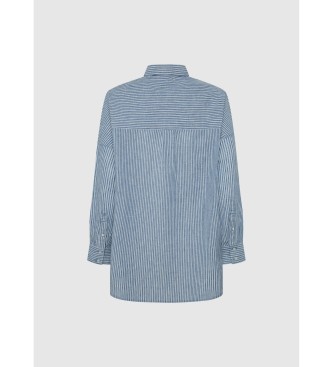Pepe Jeans Camisa azul Marcel