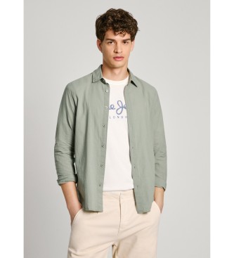 Pepe Jeans Marcel groen overhemd