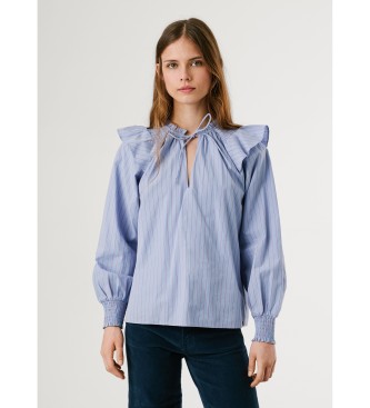 Pepe Jeans Bluse Marcy blau
