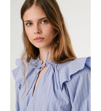 Pepe Jeans Bluse Marcy blau