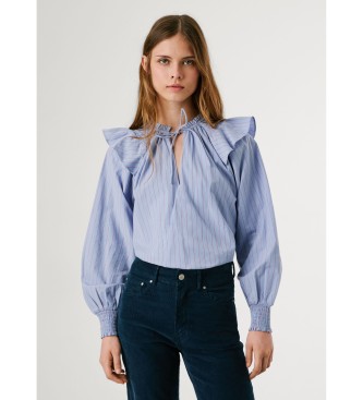 Pepe Jeans Bluse Marcy blau