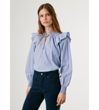 Pepe Jeans Bluse Marcy blau