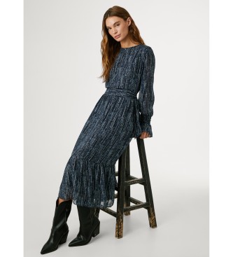 Pepe Jeans Margui jurk blauw