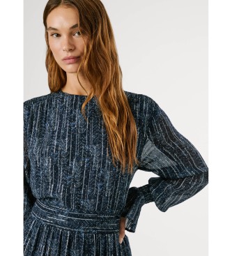 Pepe Jeans Margui jurk blauw